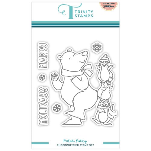 Trinity Stamps - Christmas - Clear Photopolymer Stamps - Polar Party