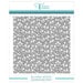 Trinity Stamps - Clear Photopolymer Stamps - Reverse Floral Background