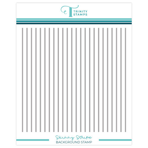 Trinity Stamps - Clear Photopolymer Stamps - Skinny Stripe Background