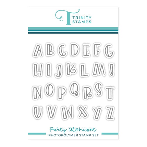 Trinity Stamps - Clear Photopolymer Stamps - Party Alphabet