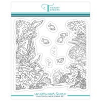 Trinity Stamps - Clear Photopolymer Stamps - Underwater Scene
