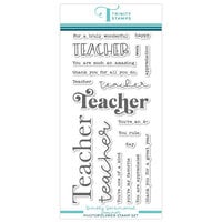 Trinity Stamps - Clear Photopolymer Stamps - Simply Sentimental - Teacher