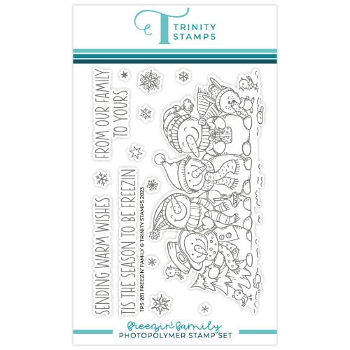 Trinity Stamps - Clear Photopolymer Stamps - Freezin' Family