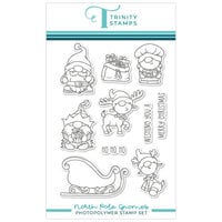 Trinity Stamps - Clear Photopolymer Stamps - North Pole Gnomes