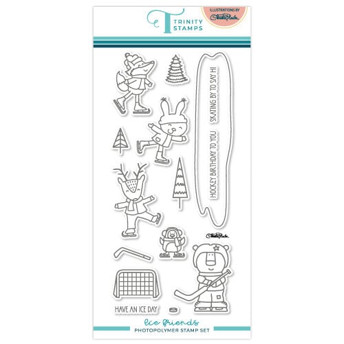 Trinity Stamps - Clear Photopolymer Stamps - Ice Friends