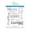 Trinity Stamps - Clear Photopolymer Stamps - Simply Sentimental - Merry