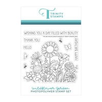 image of Trinity Stamps - Clear Photopolymer Stamps - Wildflower Garden