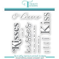 Trinity Stamps - Clear Photopolymer Stamps - Simply Sentimental - Kisses