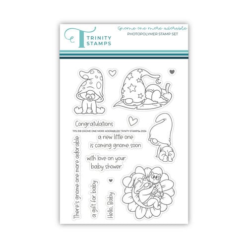Trinity Stamps - Clear Photopolymer Stamps - Gnome One More Adorable