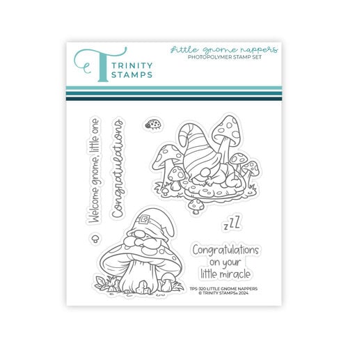 Trinity Stamps - Clear Photopolymer Stamps - Little Gnome Nappers