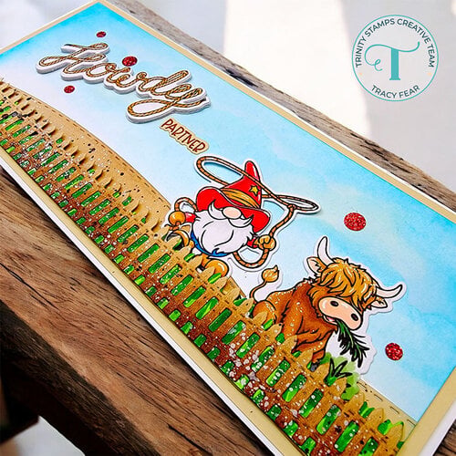 Trinity Stamps - Clear Photopolymer Stamps - Gnome On The Range