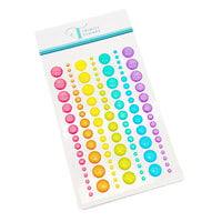 Trinity Stamps - Enamel Dots - Rainbow Glitter