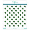 Trinity Stamps - Stencils - Checkered Background - Clovers Add-On