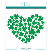 Trinity Stamps - Stencils - Clover Heart