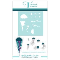 Trinity Stamps - Stencils - Jellyfish Wish