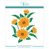 Trinity Stamps - Stencils - Simple Daisy Bunch