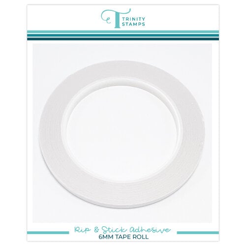 Trinity Stamps - Rip and Stick Double Sided Adhesive Roll - 1/4 Inch Trinity Stamps - Rip and Stick Double Sided Adhesive Roll - 1/4 Inch