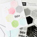 The Stamp Market - Clear Photopolymer Stamps - Hexagon Hello