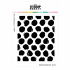 The Stamp Market - Clear Photopolymer Stamps - Painted Polka Dot