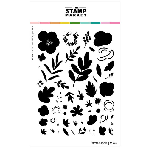 The Stamp Market - Clear Photopolymer Stamps - Petal Patch