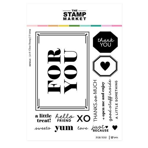 The Stamp Market - Clear Photopolymer Stamps - For You