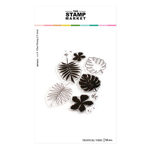 The Stamp Market - Clear Photopolymer Stamps - Tropical Vibes