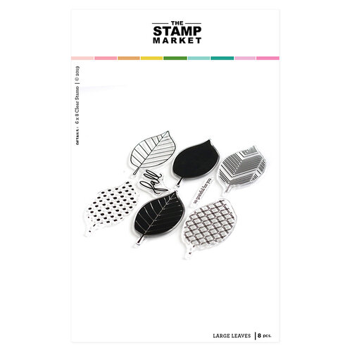 The Stamp Market - Clear Photopolymer Stamps - Large Leaves