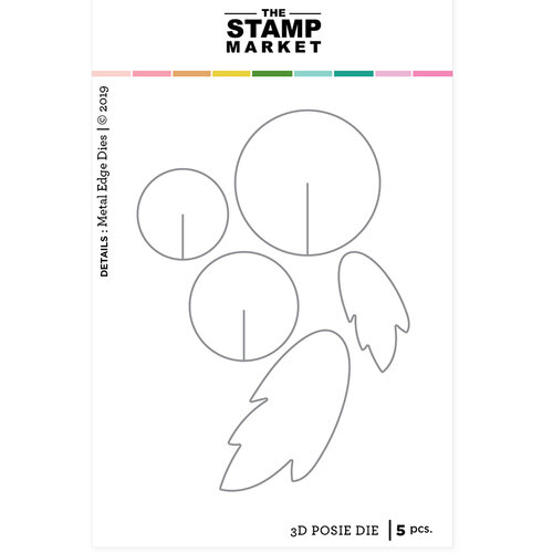 The Stamp Market - Dies - 3D Posie