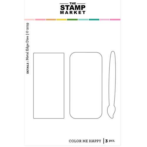 The Stamp Market - Dies - Color Me Happy