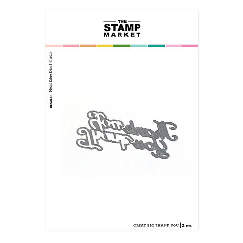 The Stamp Market - Dies - Great Big Thank You