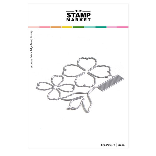 The Stamp Market - Dies - Small Peony
