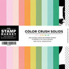The Stamp Market - 6 x 6 Paper Pad - Color Crush Solids