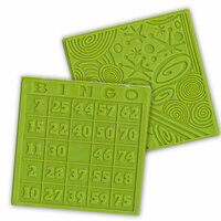 Ten Seconds Studio - Big Daddy Collection - Decorative Embossing Mold - Bingo and Supersonic