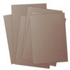 Ten Seconds Studio - 9 x 12 Thin Metal Sheets for Dry Embossing - 25 Pack - Mocha, CLEARANCE