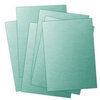 Ten Seconds Studio - 9 x 12 Thin Metal Sheets for Dry Embossing - 25 Pack - Peacock, CLEARANCE