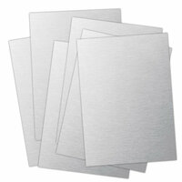 Ten Seconds Studio - 9 x 12 Thin Metal Sheets for Dry Embossing - 25 Pack - Bronzed God