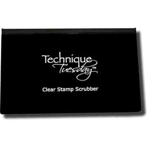 Technique Tuesday - Clear Stamp Scrubber