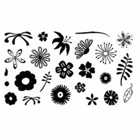 Technique Tuesday - Clear Stamps - Kabloom - Flowers, CLEARANCE