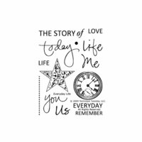 Technique Tuesday - Clear Acrylic Stamps - Everyday Life by Ali Edwards