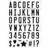 Technique Tuesday - Clear Photopolymer Stamps - Alphabet - License Plate