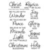 Technique Tuesday - Christmas - Clear Photopolymer Stamps - Christ is Born