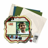 Technique Tuesday - 12 x 12 Page Kit - Live In The Moment by Ali Edwards, CLEARANCE