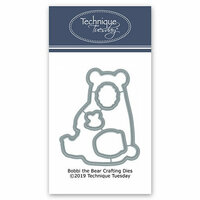 Technique Tuesday - Animal House Collection - DIY Steel Die - Bobbi the Bear