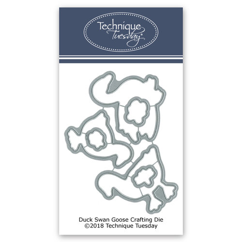 Technique Tuesday - Animal House Collection - DIY Steel Die - Duck Swan Goose