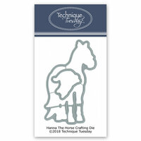 Technique Tuesday - Animal House Collection - DIY Steel Die - Hanna the Horse
