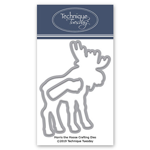 Technique Tuesday - Animal House Collection - DIY Steel Die - Morris the Moose