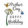 Technique Tuesday - Clear Acrylic Stamps - Flowers for Mom