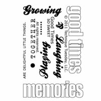Technique Tuesday - Clear Acrylic Stamps - Good Times