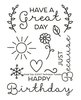 Technique Tuesday - Clear Acrylic Stamps - Great Day