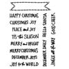 Technique Tuesday - Clear Acrylic Stamps - Hello Santa Banners by Ali Edwards